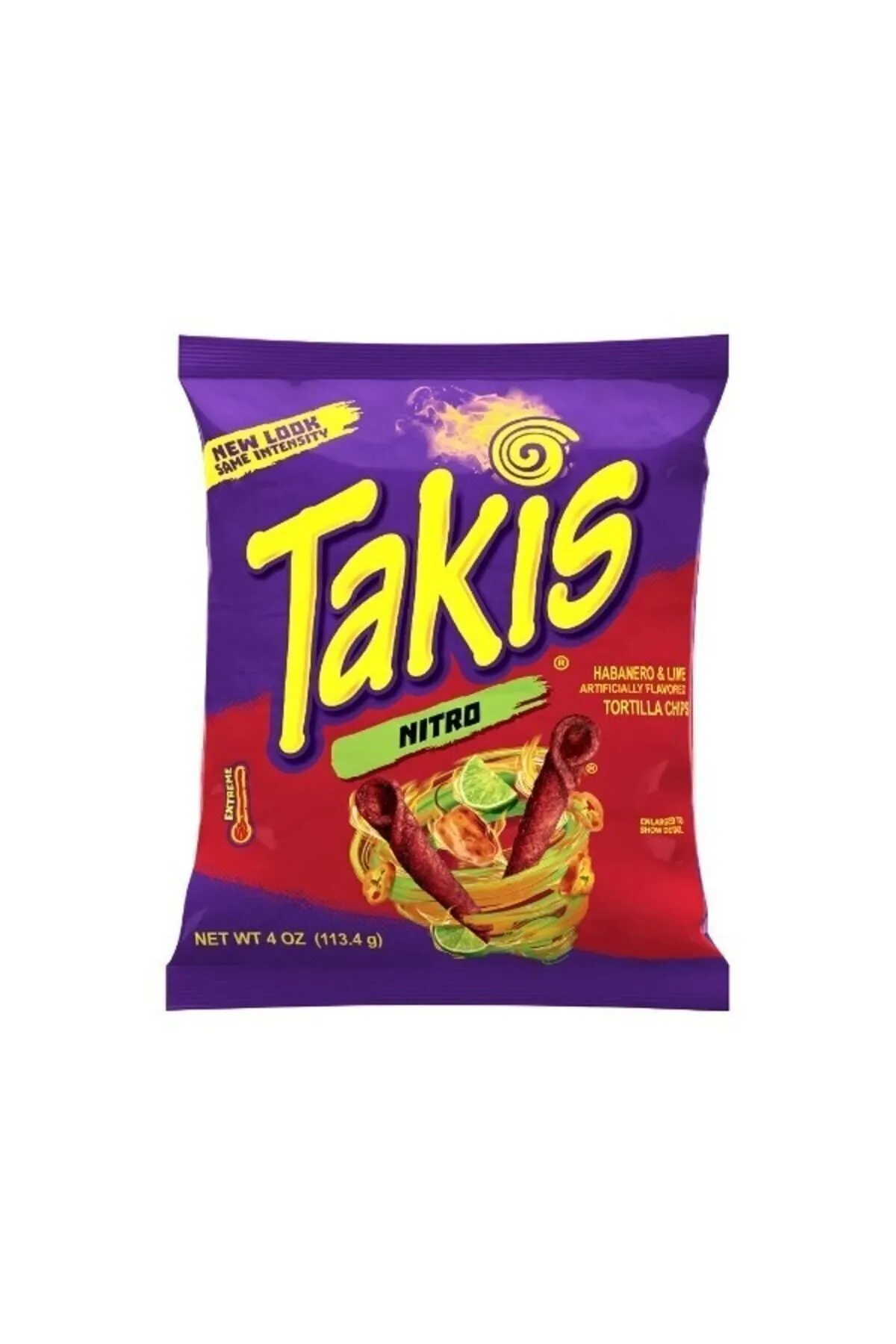 Takis Nitro Habanero ve Limonlu Tortilla Cipsleri